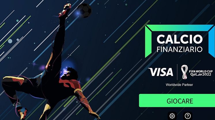 Visa punta all’educazione finanziaria con un nuovo videogioco sul calcio