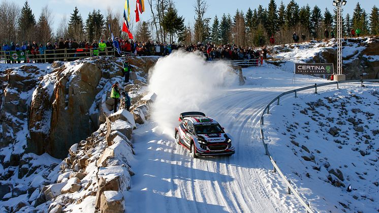 Foto: Rally Sweden 2017, Road To Rock Arena