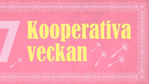 Nu börjar vecka 47 – den kooperativa veckan