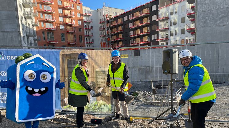 Sofia Ljungdahl, Mats Gerdau och Daniel Kjørberg Siraj.