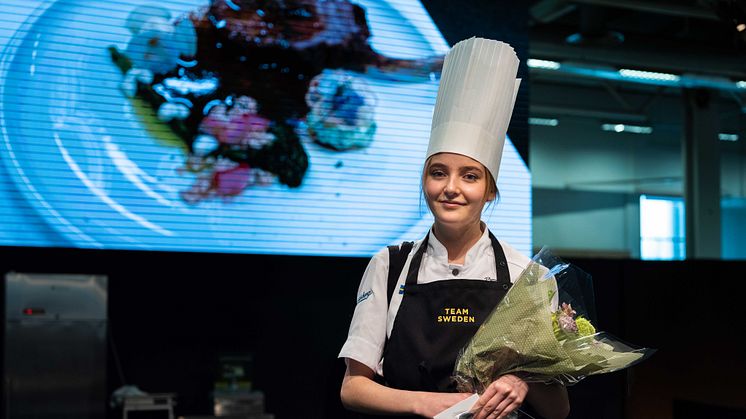 Isabella Winkler vinnare i Bocuse d'Or Sweden Commis Award