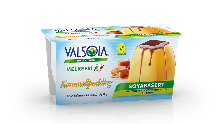 Valsoia Karamellpudding 2-pakning