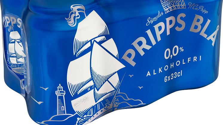 Kasta loss med alkoholfria Pripps Blå