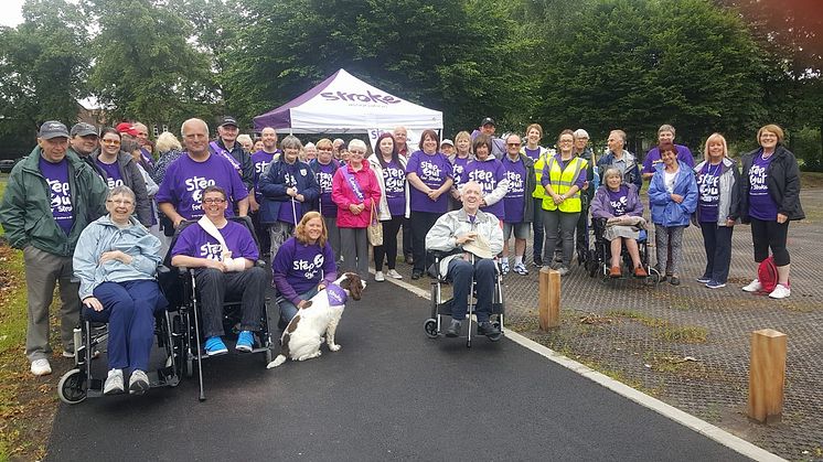 ​Step Out in Preston to support stroke survivors