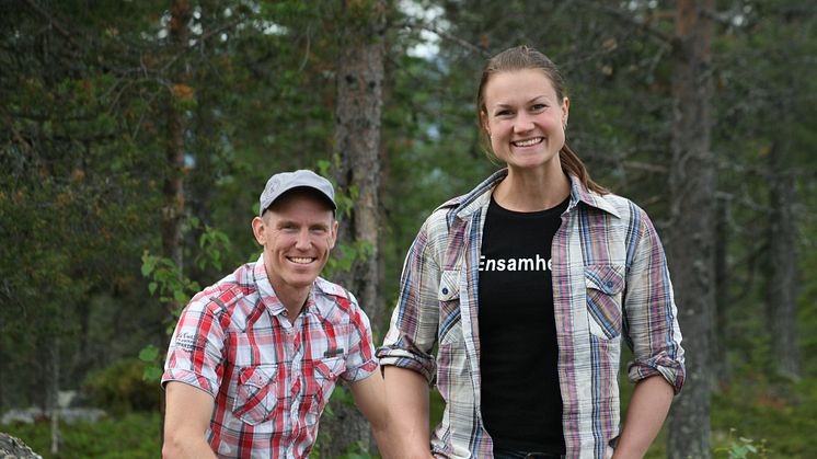 Björn Ferry & Heidi Andersson Foto: Andreas Johansson