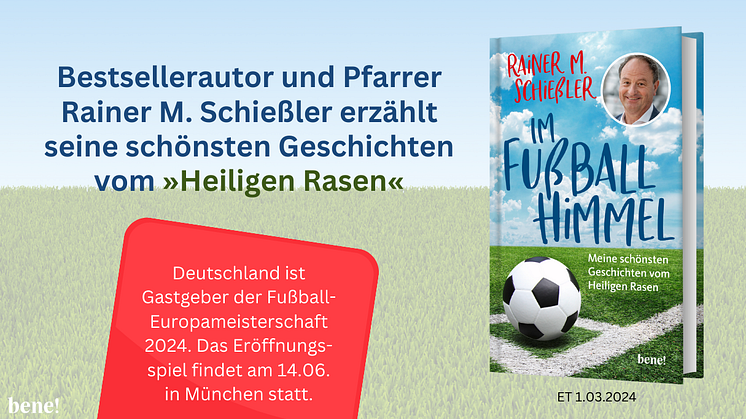 Reminder zur Fußball-EM: Pfarrer Rainer M. Schießler erzählt seine schönsten Geschichten vom "Heiligen Rasen"