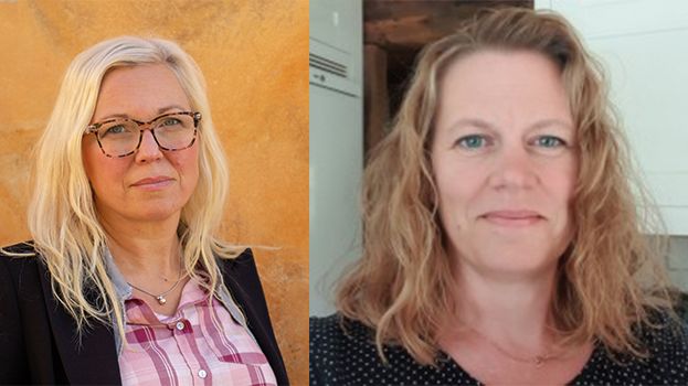 Veronica Magnusson Hallberg, Ordf. Svenska Downföreningen och Anna Brandström, v. Ordf och samhällspolitisk talesperson