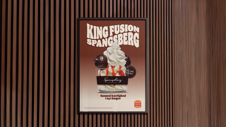 Burger King og Spangsberg nyfortolker den gammeldags isvaffel og opruster på sommerens udvalg af lækre is