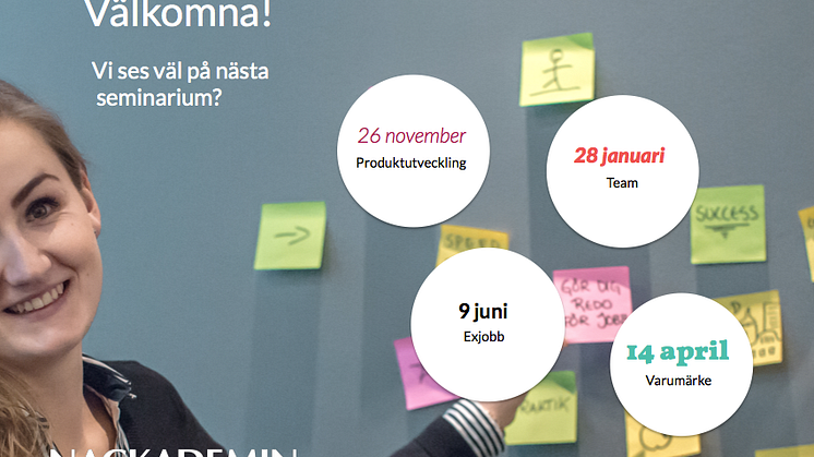 Öppna frukostseminarium på Nackademin