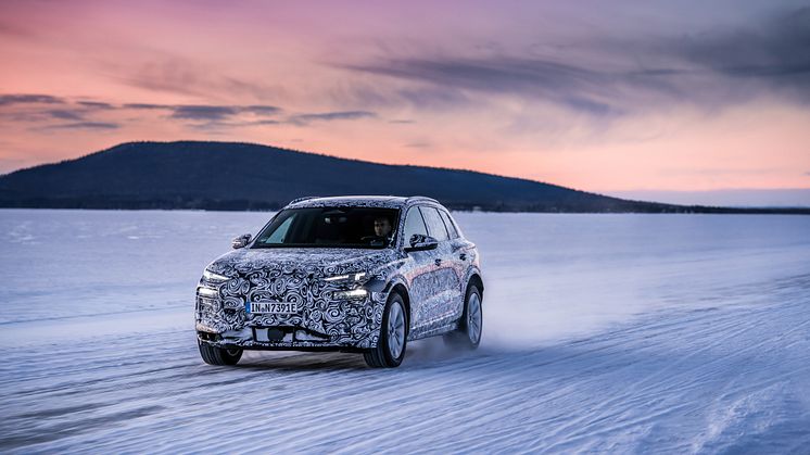 Audi Q6 e-tron prototype