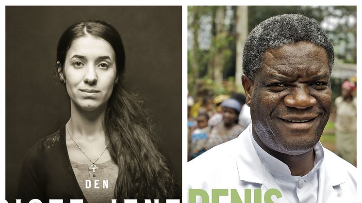 Nadia Murad og Denis Mukwege fikk Nobels fredspris 2018 for sin kamp mot seksualisert vold i krig. Begge har fortalt sine historier i bokform.