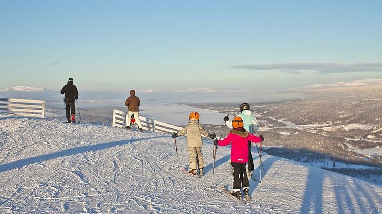 Familjeåkning i Tänndalen Foto: Anders Robertsson