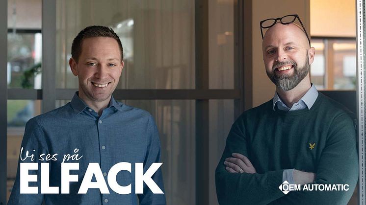 Vi kommer ställa ut med våra produktområden Elskåpskomponenter och Kabel på Elfack 2023.