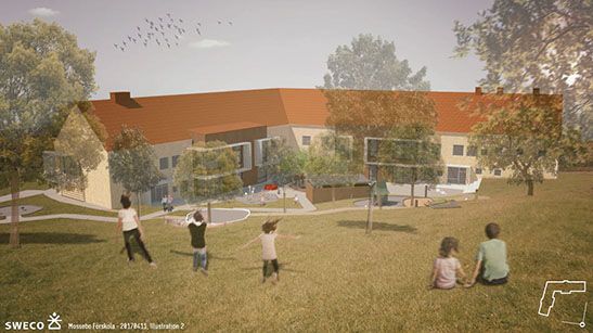 ​Ny förskola i Husie ger plats åt 160 barn