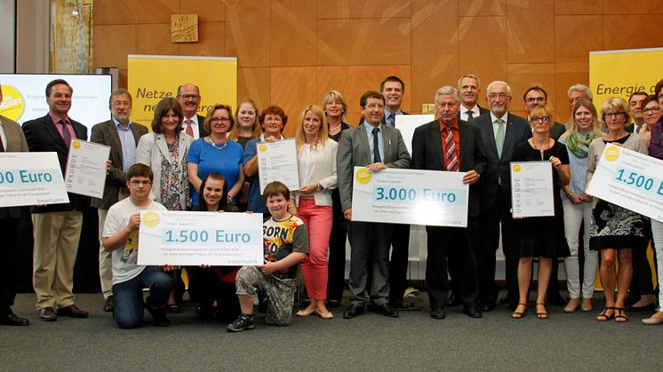 Bürgerenergiepreis Unterfranken 2016 verliehen