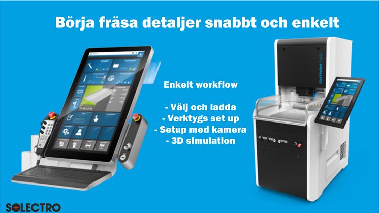 Datron neo för ett snabbt och flexibelt tillverkningsflöde