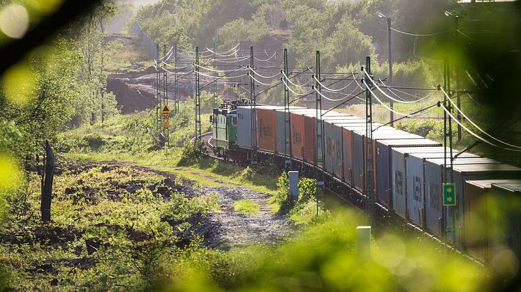 Hållbara transporter är en förutsättning för att nå Sveriges klimatmål inom transportsektorn. Bildkälla: Göteborgs Hamn AB.