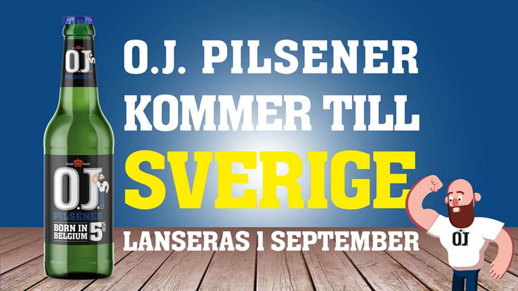 Den 1 september lanseras O.J. Pilsener i Systembolagets fasta sortiment. 