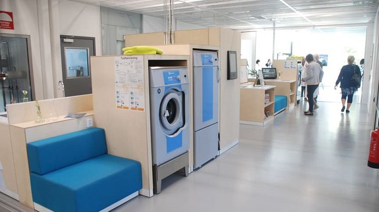 Tvättstudion på HSB Living Lab