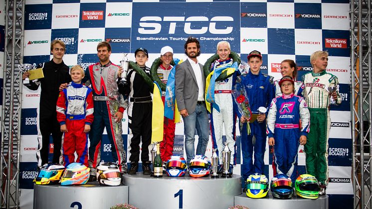 Prins Carl Philips Racing Pokal delades ut till unga racingtalanger