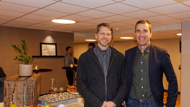 Ångturbindagarna arrangeras av Anders Linnakangas och Thomas Berglund som också står bakom företaget TurbinePro. Foto: Kjell-Arne Larsson
