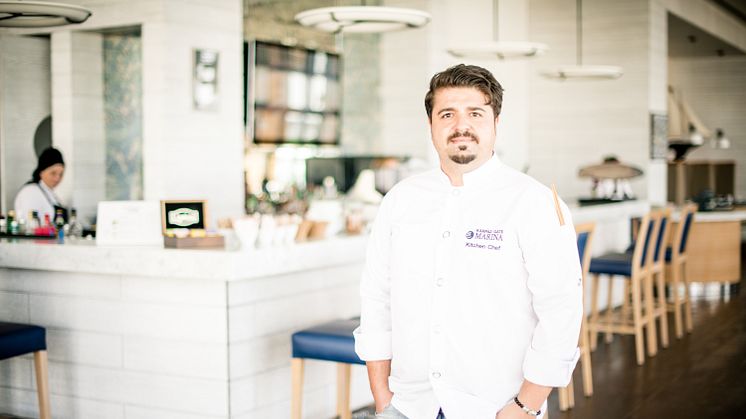 Yahya Alpaslan Özdemir, the new Karpaz Gate Marina Chef