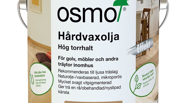 Ny matt hårdvaxolja från Osmo