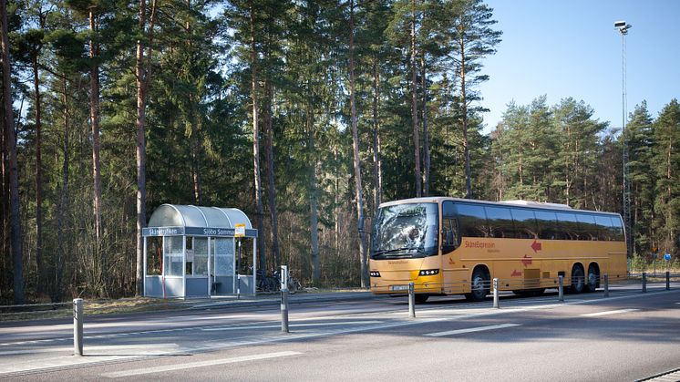 Ny tidig busstur från Sjöbo mot Malmö 