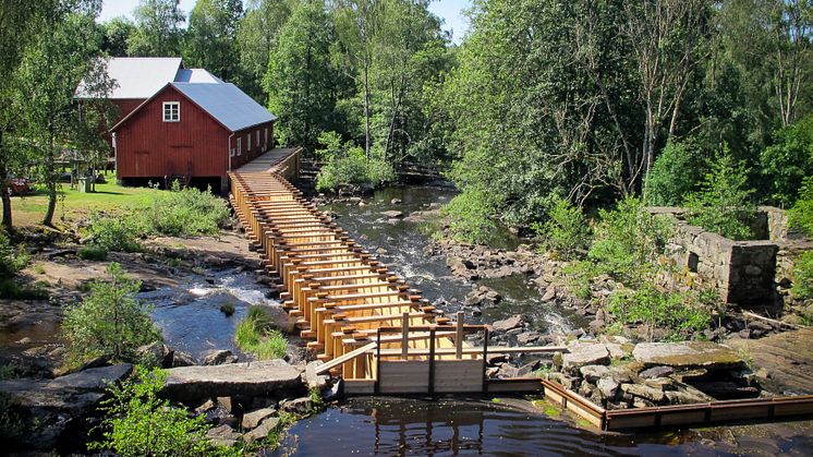 Brokvarns såg och kvarn i Öxabäck, Mark