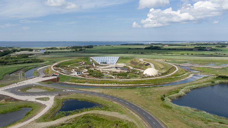 Festivalen Krydsfelt afholdes på Naturkraft i Ringkøbing. Foto: Naturkraft.