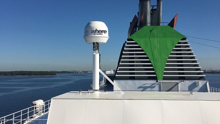 Tallink förser passagerare med Östersjöns bästa trådlösa uppkoppling