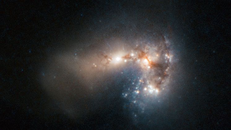 Galax föder stjärnhopar i hisnande takt