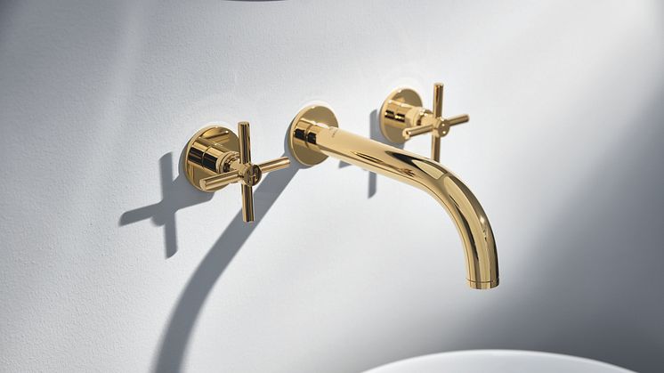 GROHE_Atrio 3-hole basin mixer_polished Cool Sunrise_20164GL3_Mood 2