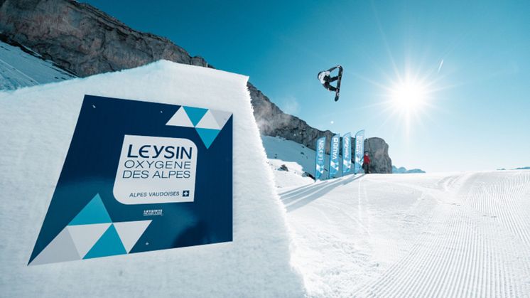 Nias Hedberg slutade elva slopestylefinalen på Junior-VM i Leysin, Schweiz. Foto: Martin Steffen.