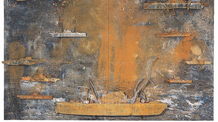 Anselm Kiefer, Voyage au bout de la nuit, 2002. © Anselm Kiefer. Courtesy Grothe-collection.