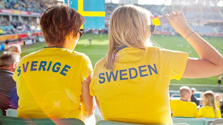 Nu kan alla göteborgare följa fotbolls-VM på Stadsbiblioteket. Foto: Beatrice Törnros