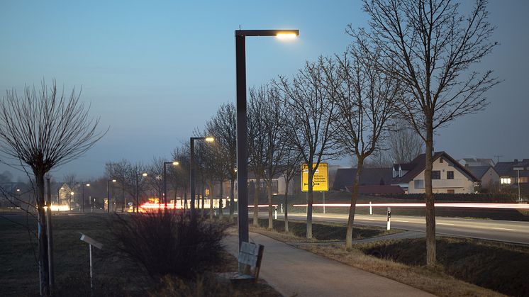 Neue LED-Straßenleuchten sind Vorbilder der Energieeffizienz und können den Energieverbrauch erheblich senken.