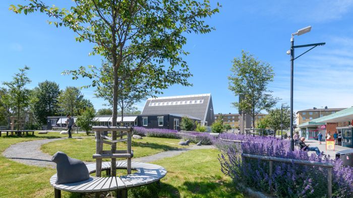 Länsmansgårdens kyrka, vid Länsmanstorget. Foto: Markus Andersson