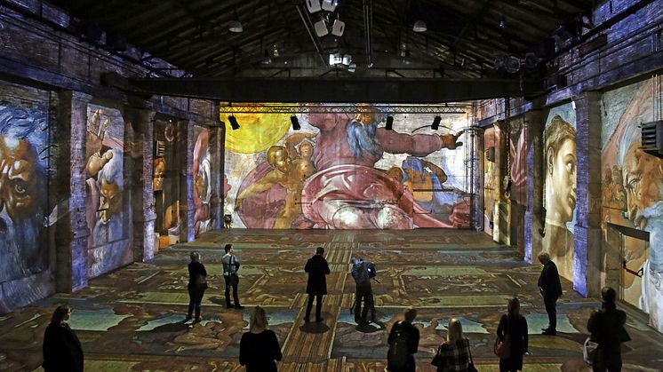 Blick in die Ausstellung „Leonardo da Vinci- Raffael- Michelangelo. Giganten der Renaissance“ (1)