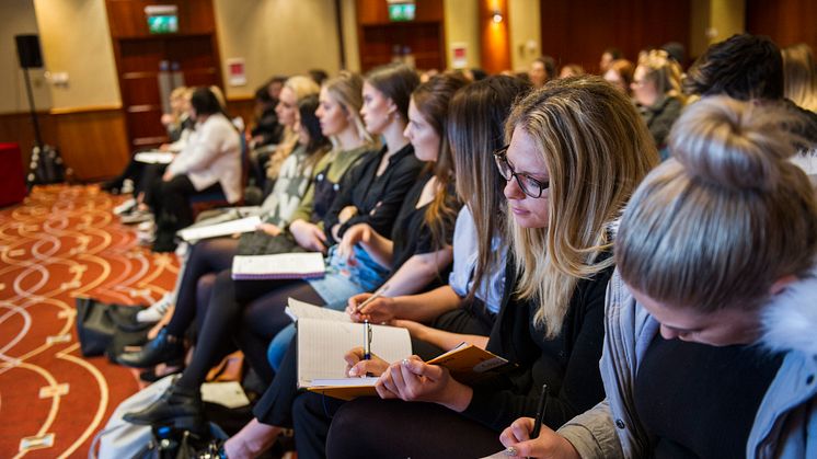 Students at the Future You event at Northumbria University, Newcastle