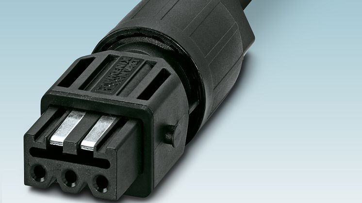 Connector for assembly for simple motor connections