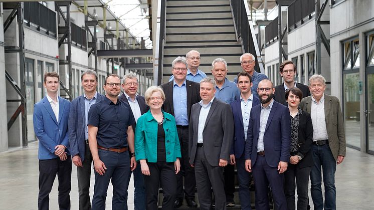 Am 23. Juni 2023 wurde in der LOK21 in Wildau das „Joint Technology Lab“ von IHP und TH Wildau feierlich eröffnet. (Bild: Mareike Rammelt / TH Wildau)