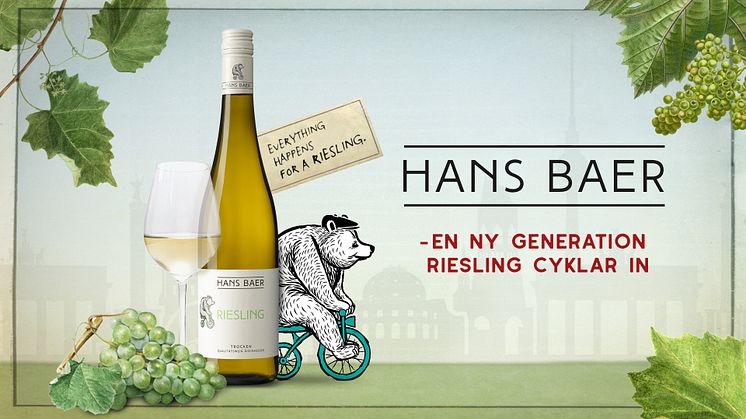 En ny generation riesling cyklar in