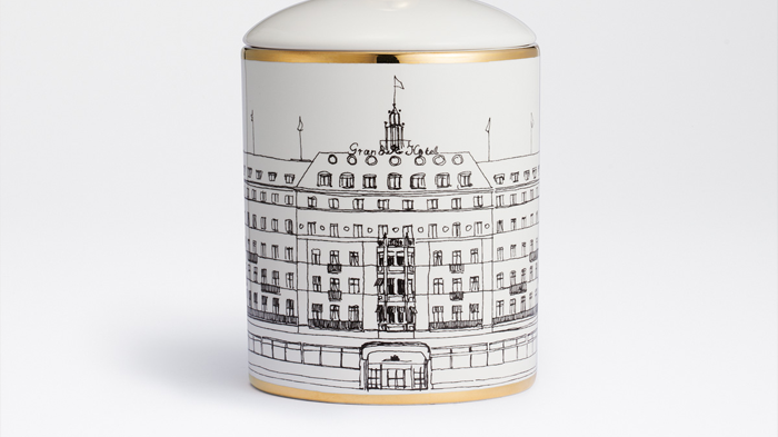 Grand Hôtel’s new scented candle adds a sense of luxury
