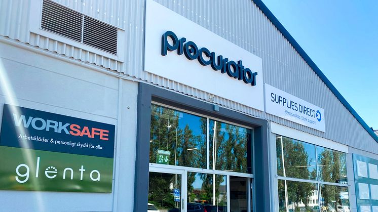 Procurator- och Supplies Directbutiken i Göteborg