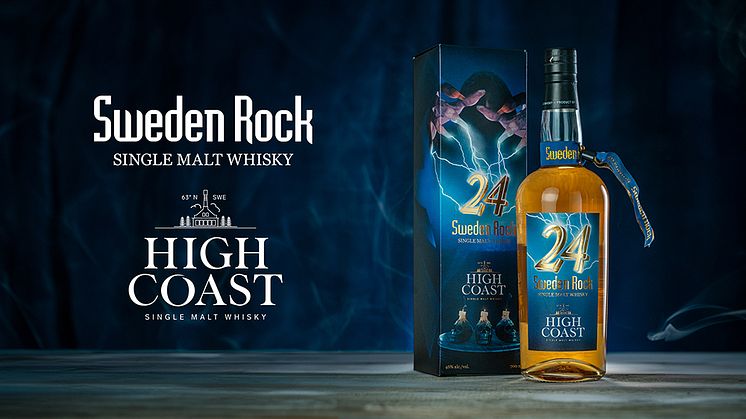 SWEDEN ROCK LANSERAR FÖRSTA ÅRSWHISKYN FRÅN HIGH COAST DISTILLERY  