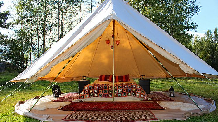 Glamping – en lyxigare campingupplevelse