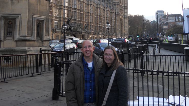 ​Local Lincolnshire family go to Westminster to voice their opinion on stroke