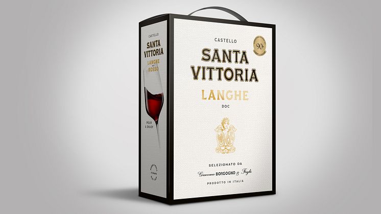 Ljus & fräsch - Santa Vittoria Langhe Rosso byter utseende!