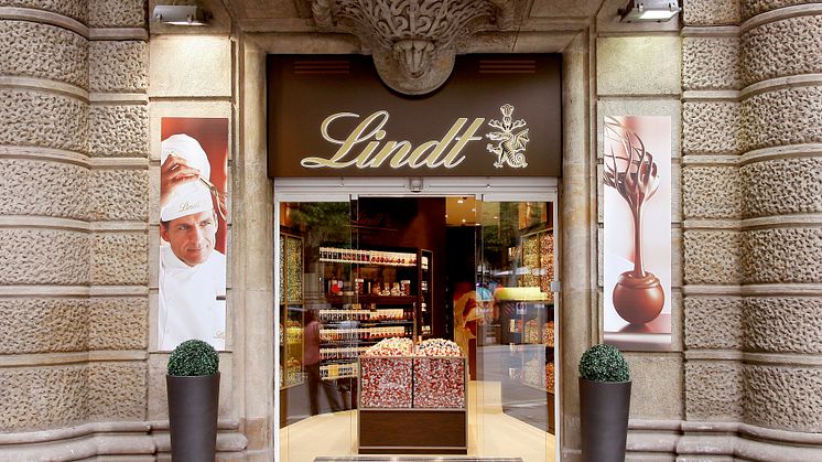 Lindt öppnar lyxig flagship store i Sturegallerian